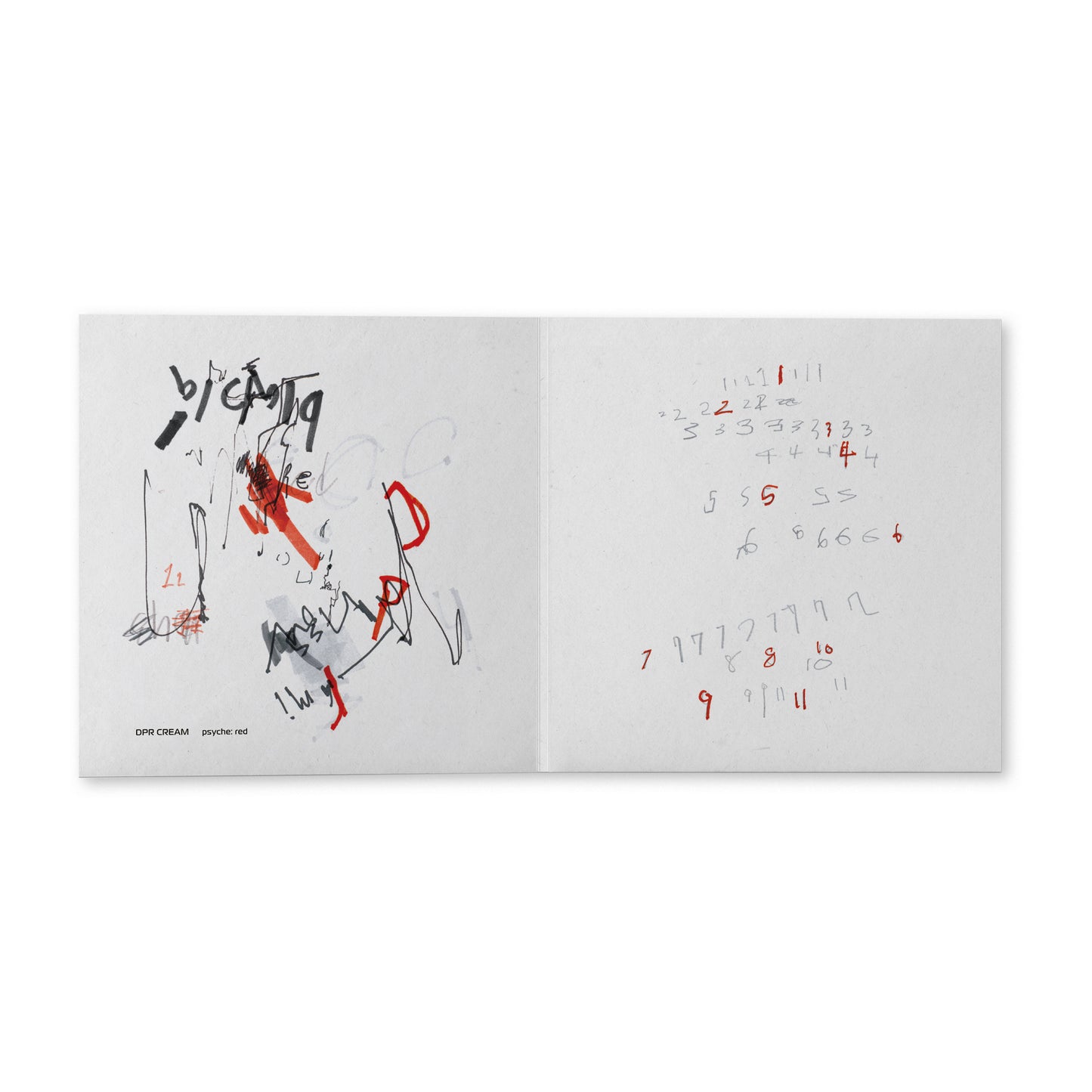 DPR CREAM - psyche : red Vinyl